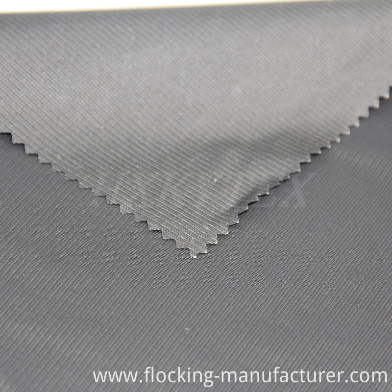 Striped Semi Memory Polyester Fabric for Men's Jacket